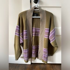 Urban Outfitters vintage-style drape spring/summer sweater